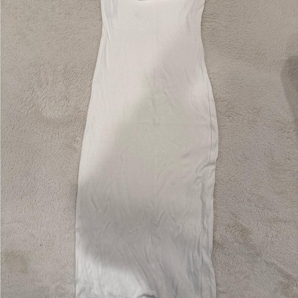 Forever 21 strapless white dress